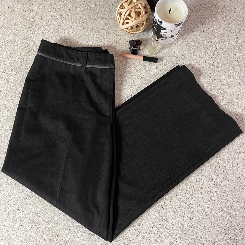 - Tristan straight leg mid rise dress pants